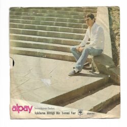 Satılık Plak Alpay - Sensizliğimin Şarkısı 45'lik Plak Arka Kapak