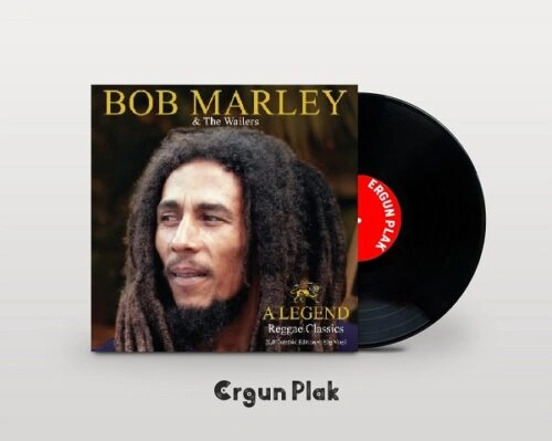 Bob Marley A Legend Plak