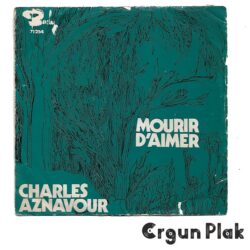 Charles Aznavour Mourir Daimer Plak