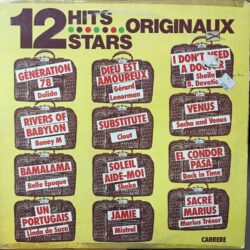 Satılık Plak 12 Hits Originaux Stars 1978 Plak Ön