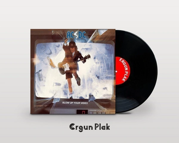 AC DC Blow Up Your Video Plak