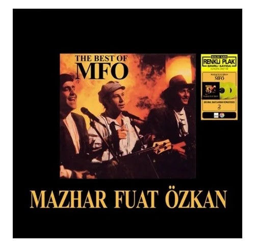 Mazhar Fuat Özkan The Best Of MFÖ Renkli Plak