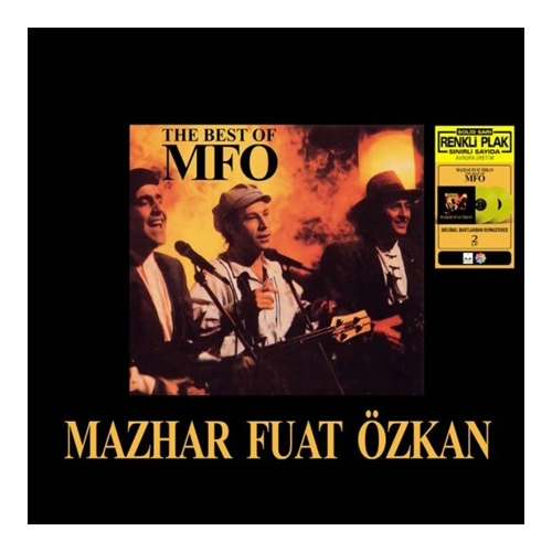 Mazhar Fuat Özkan The Best Of MFÖ Renkli Plak Mazhar Fuat Özkan The Best Of MFÖ Renkli Plak